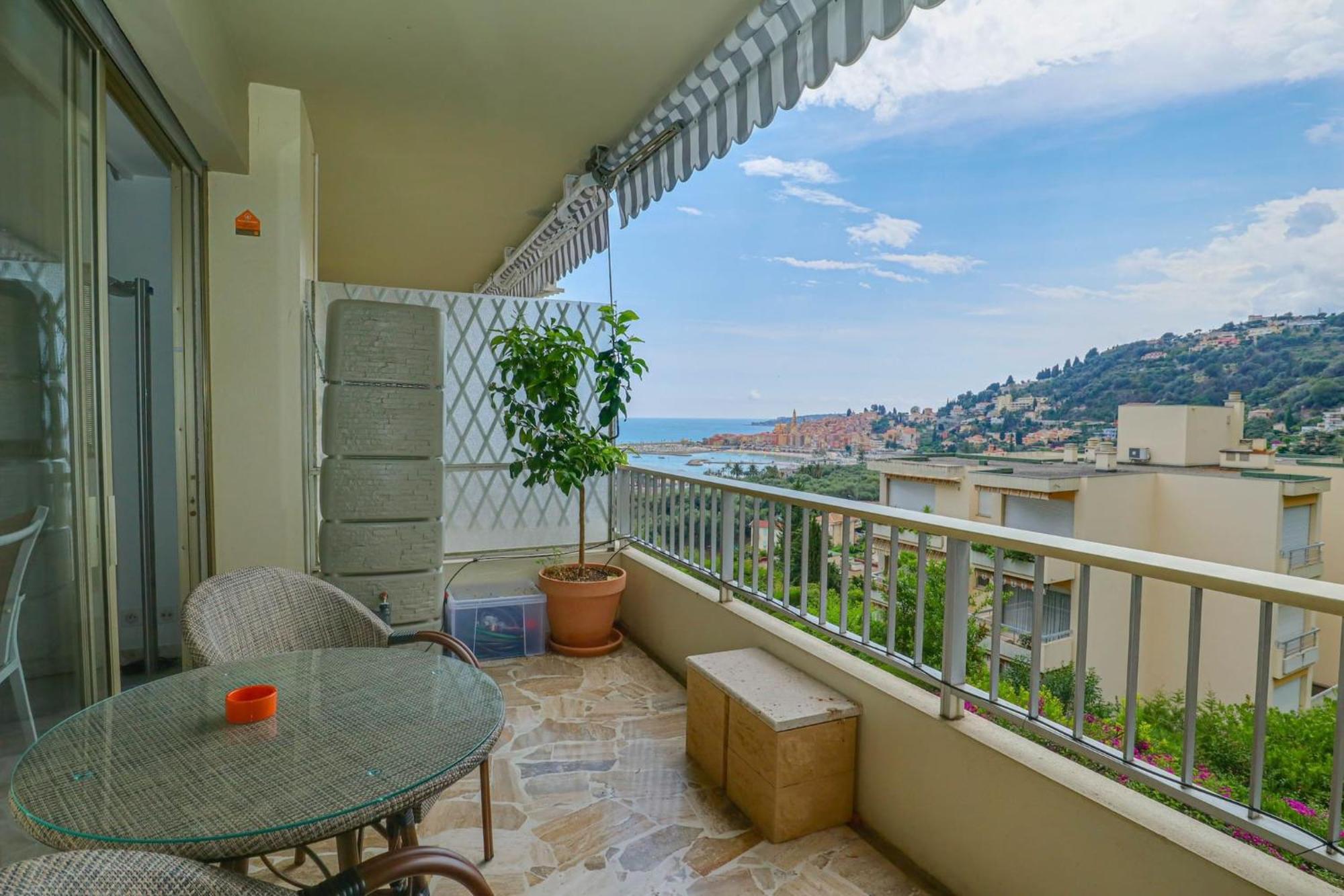« La Grande Residence » Vue Mer, Piscine Ментона Экстерьер фото